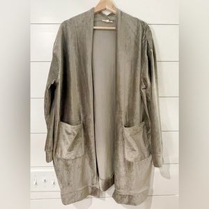 Easel Brand Long Cardigan - Size Small